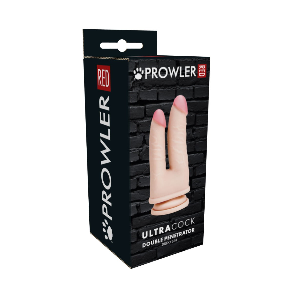 Prowler RED Ultra Cock Double Penetrator Dildo (6")