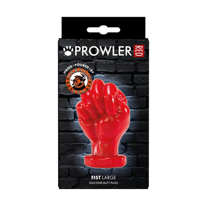 Prowler RED By Oxballs Fist Large Butt Plug Red