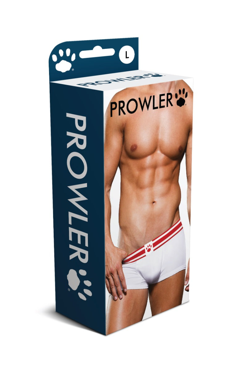 Prowler White/Red Trunk Large