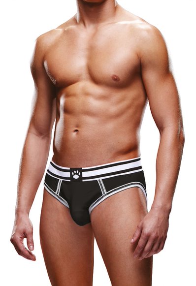 Prowler Black/White Open Brief Small