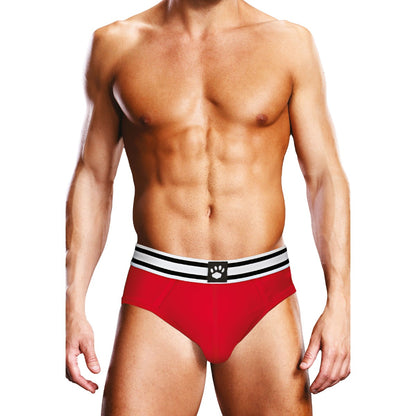 Prowler Red White Open Brief L