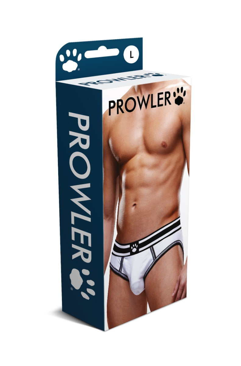 Prowler White/Black Open Brief XXL