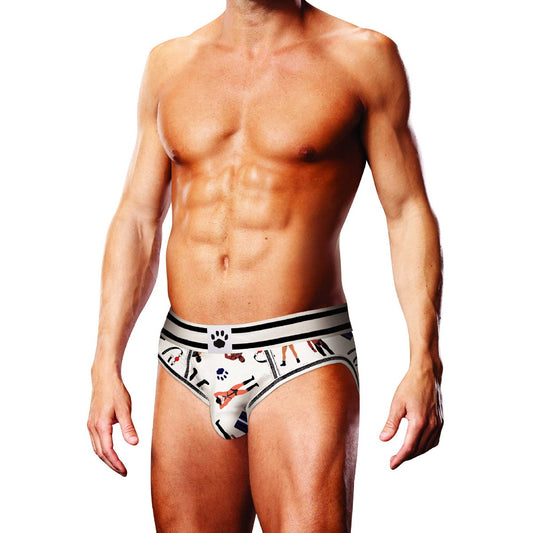 Prowler Leather Pride Open Brief Small