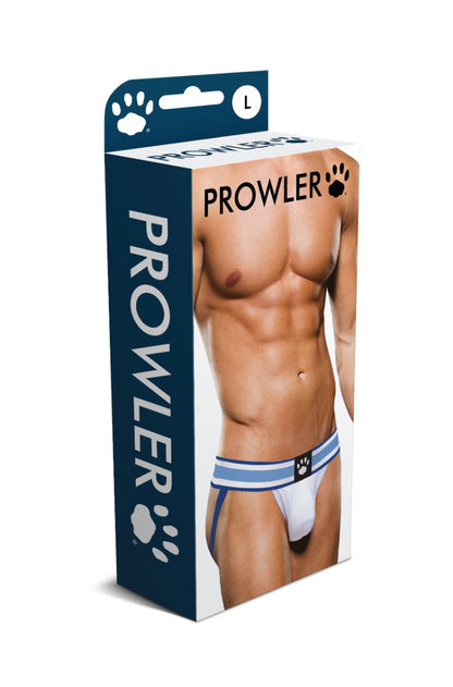 Prowler White/Blue Jock Large