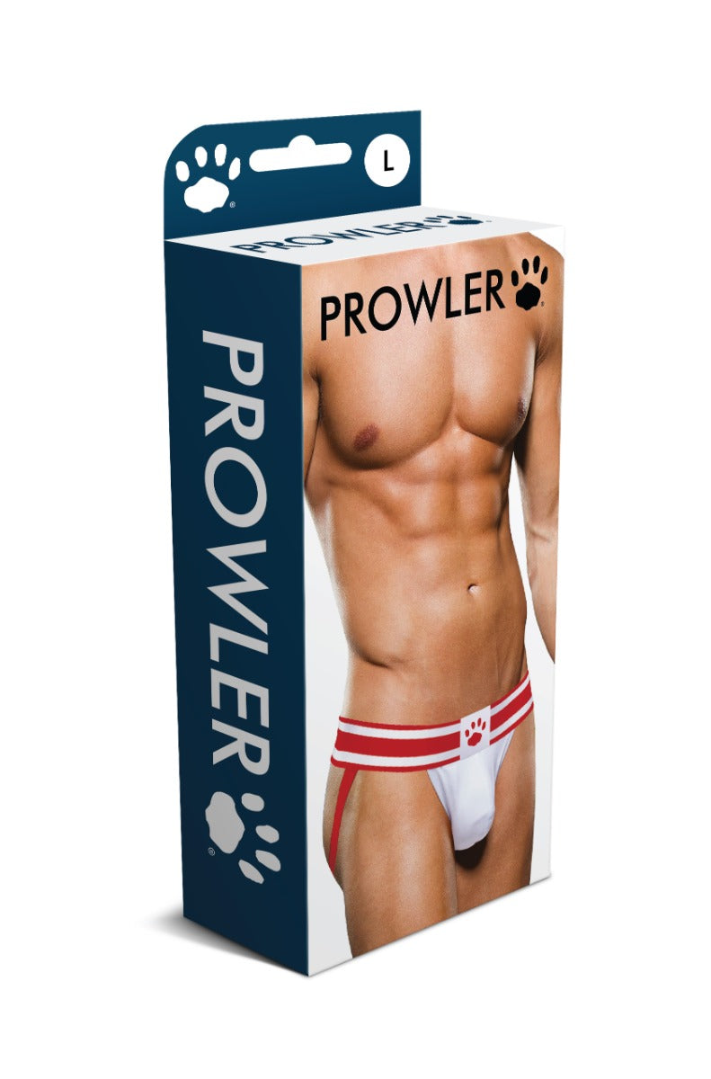 Prowler White/Red Jock Medium