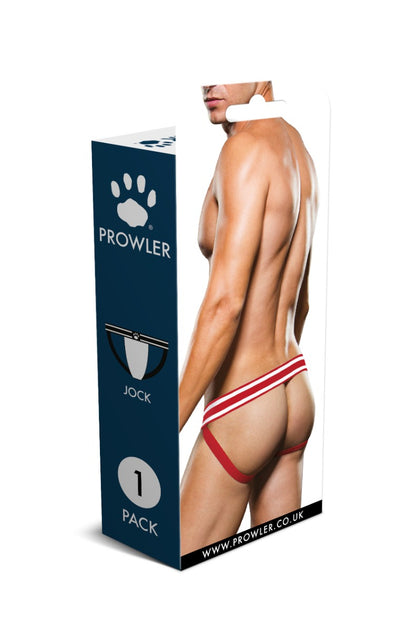 Prowler White/Red Jock Small