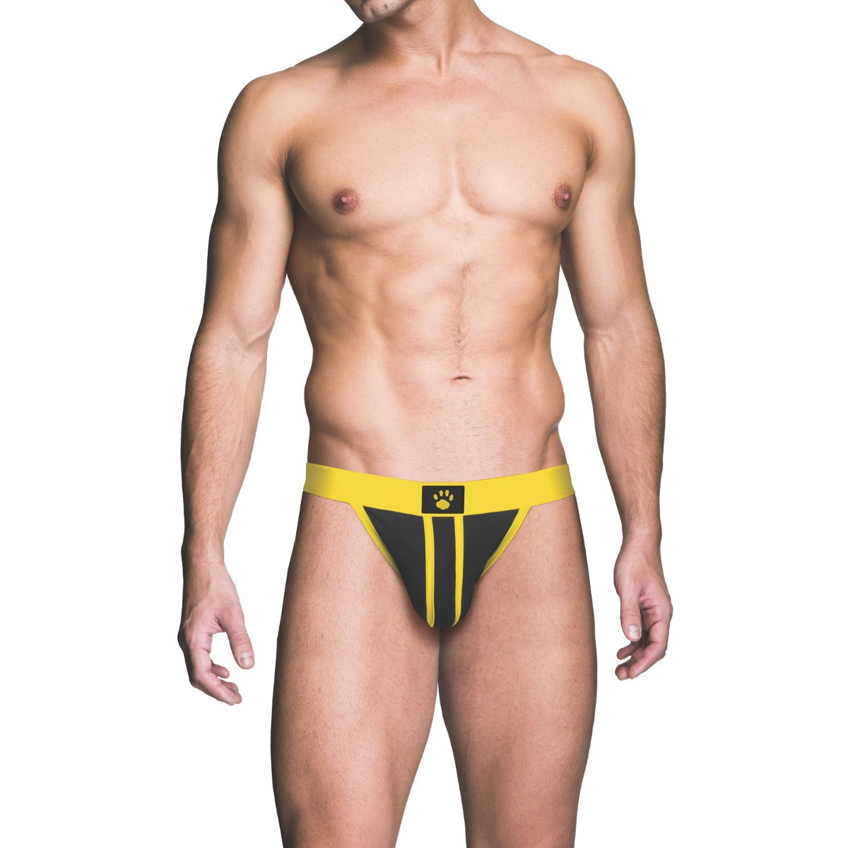 Prowler RED Ass-less Jock Yellow XS