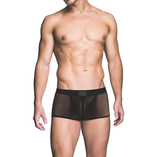 Prowler RED Fishnet Ass-less Trunk XS