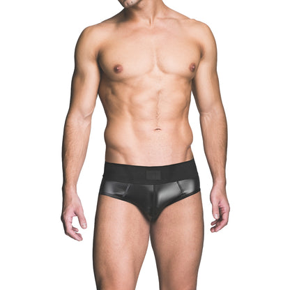 Prowler RED Wetlook Ass-less Brief S