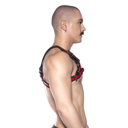 Prowler RED Bull Harness Black/Red Large