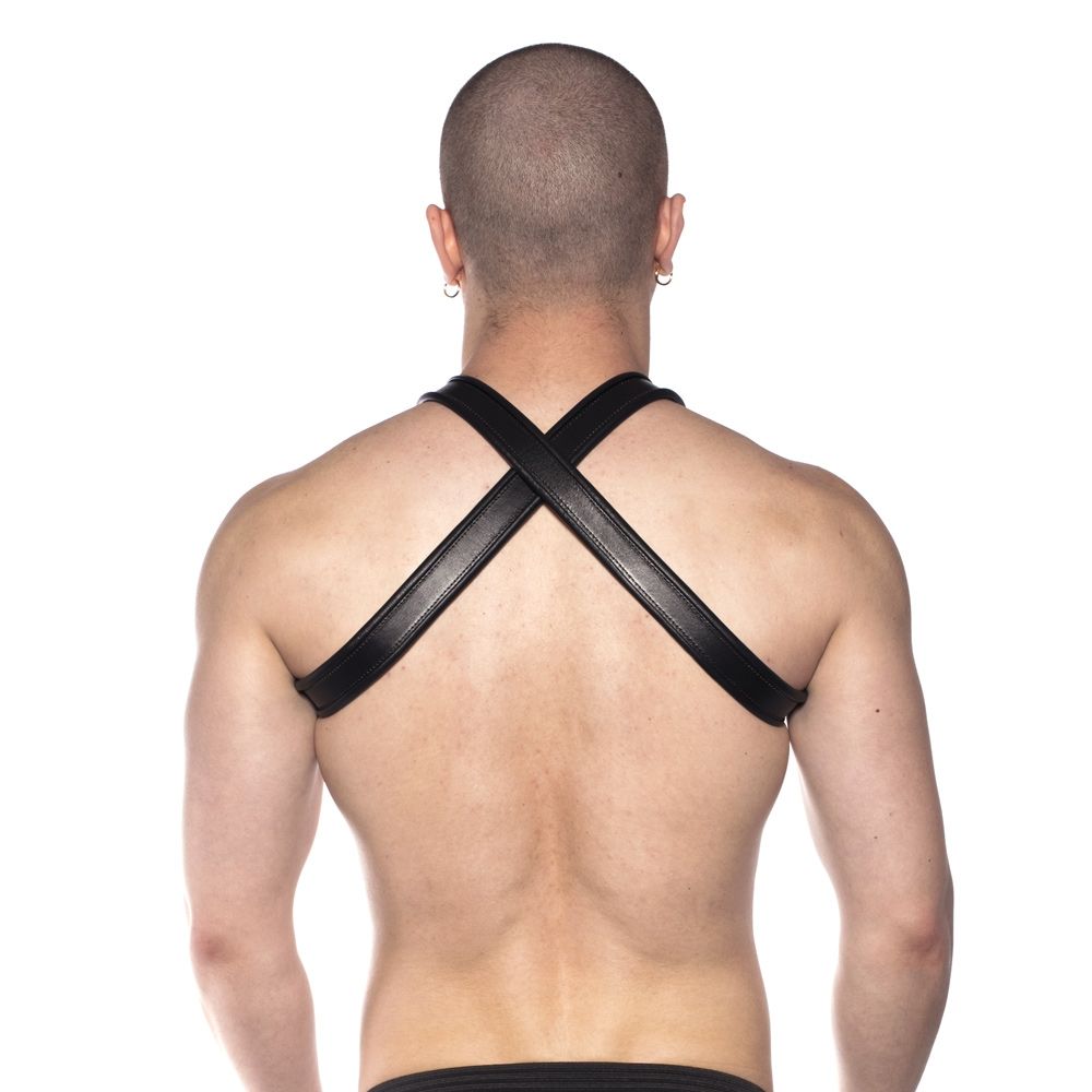 Prowler RED Cross Harness  Black L/XL