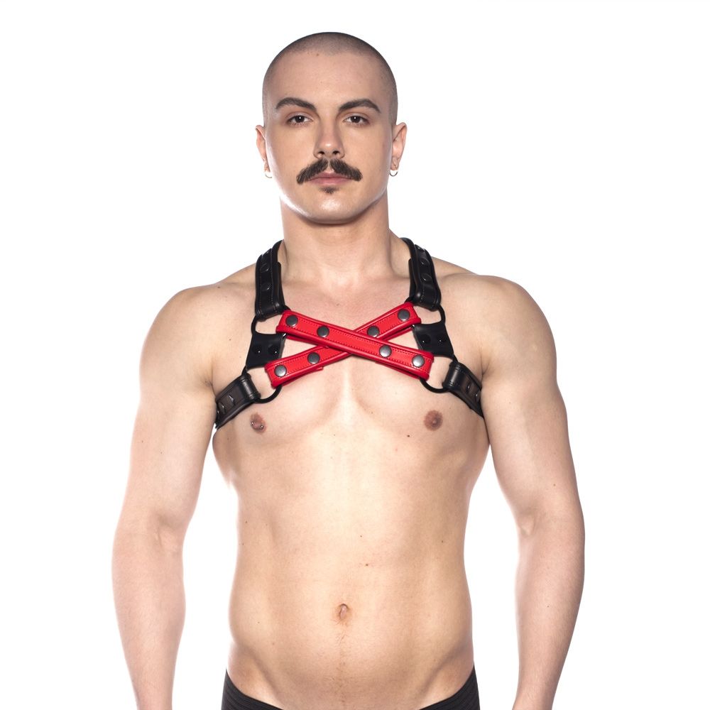 Prowler RED Cross Harness  Black/Red L/XL