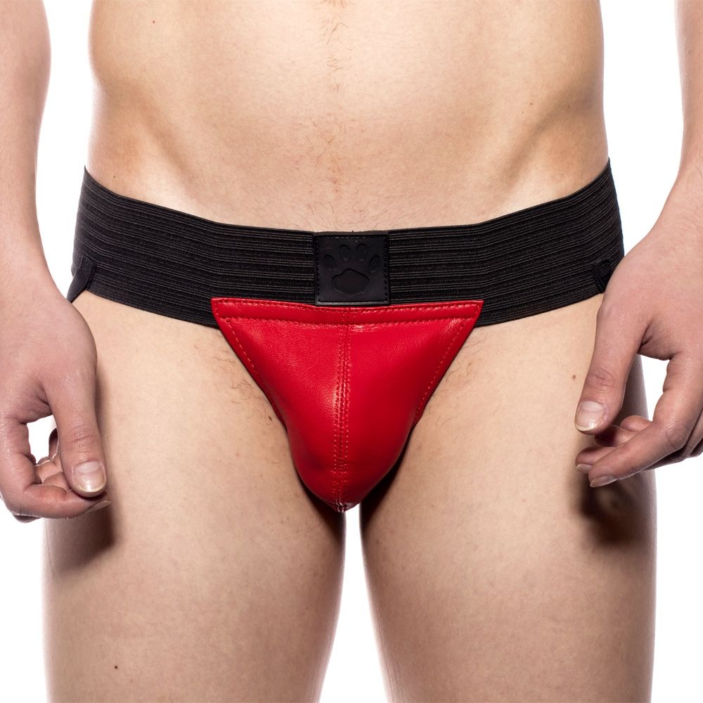 Prowler RED Pouch Jock Black/Red Large