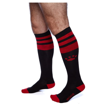 Prowler RED Football Sock Black/Red