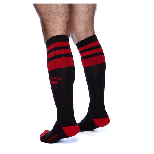 Prowler RED Football Sock Black/Red