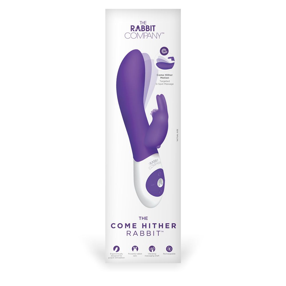 The Rabbit Company The Come Hither Rabbit Purple