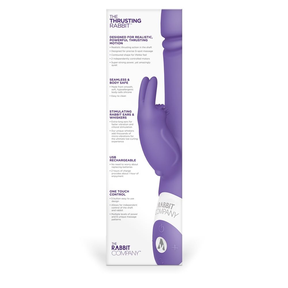 The Rabbit Company Thrusting Rabbit Purple