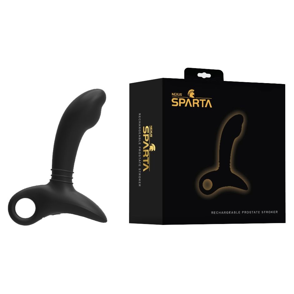 Nexus Sparta Vibrating Prostate Vibe Black