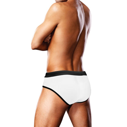 Prowler Swim Brief White Oversized Paw Large
