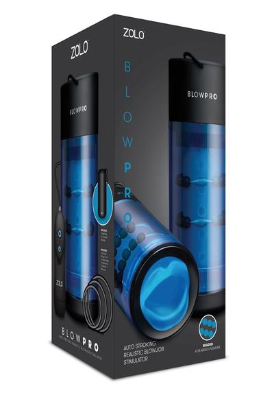 Zolo Blowpro Stroker Black/Blue