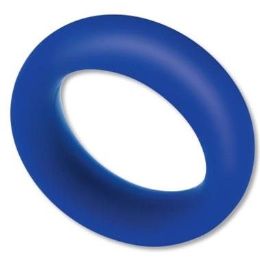 Zolo EXTRA THICK SILICONE COCK RING Blue